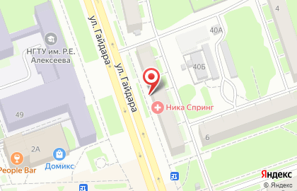 Центр переводов ммц нн в Нижнем Новгороде на карте