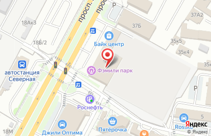 Пункт выдачи DNS Technopoint на проспекте Кулакова на карте
