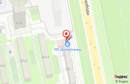 Магазин Красное & Белое в Москве на карте