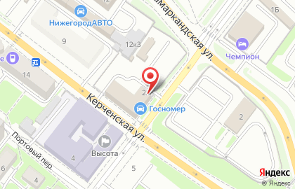 БИАКС на Совнаркомовской улице на карте