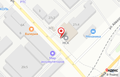 Торговая компания Промтехника на улице Айвазовского на карте