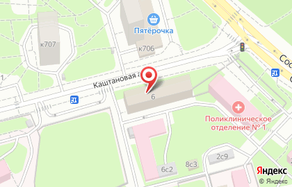 Центр гигиены и эпидемиологии г. Москвы, Зеленоградский административный округ на карте