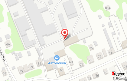 Автомойка на улице Свердлова на карте