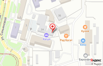 Юридическая компания Правое дело в Октябрьском районе на карте