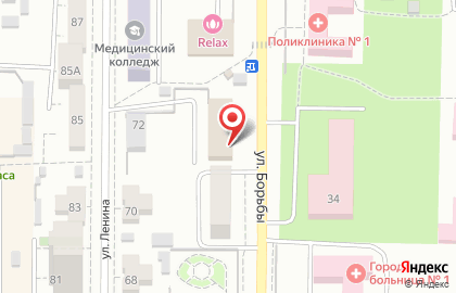 НугаБест на улице Борьбы на карте
