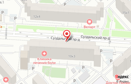 Мосэнергосбыт, ОАО на Суздальской улице на карте