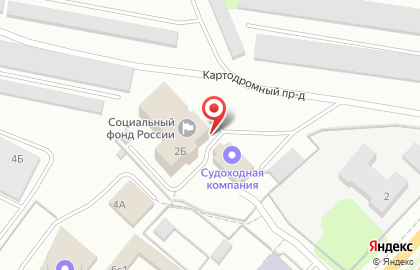 Отделение Пенсионного фонда РФ по Республике Карелия в Петрозаводске на карте