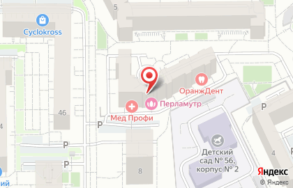 Строящиеся объекты, ООО СТРОЙРЕСУРС39 на Елизаветинской улице на карте