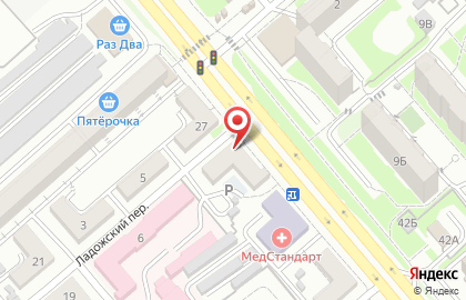 Магазин продуктов Феликс на карте