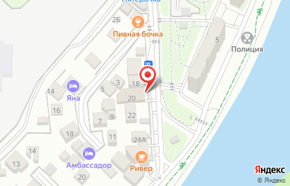 Гостиница Райское местечко на карте