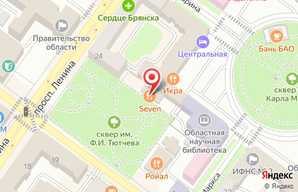 Ресторан Seven на карте