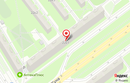 Юридическая Помощь на улице Белы Куна на карте