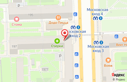 Ломбард 585Gold на Московском проспекте, 197а на карте