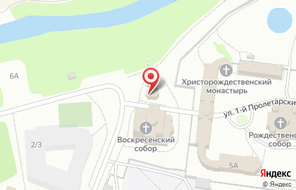 Воскресенский Кафедральный Собор в Твери на карте