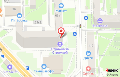 Парикмахерская Эконом на Московской на карте