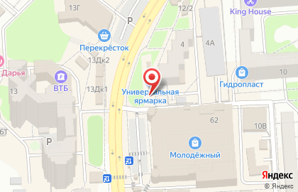 Магазин и киоск Молвест на улице Владимира Невского на карте