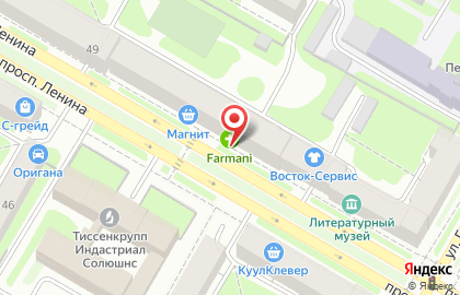 А5, Нижегородская область на проспекте Ленина на карте