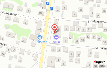 Гостевой дом Анна в Новороссийске на карте