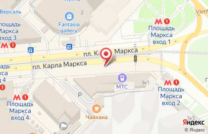 La Vetrina на улице Карла Маркса на карте