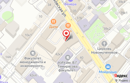 Баня Распарье на карте