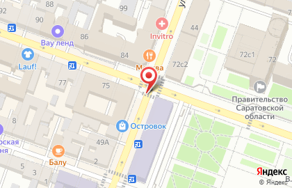 Астра Оптика в Октябрьском районе на карте