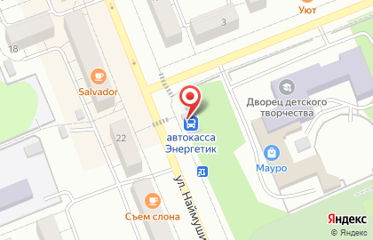 Ресторан японской и паназиатской кухни Суши Мастер на улице Наймушина на карте
