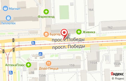 ДНС на проспекте Победы на карте