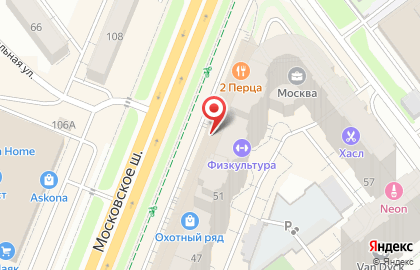 Винный бутик Фанагория в Октябрьском районе на карте