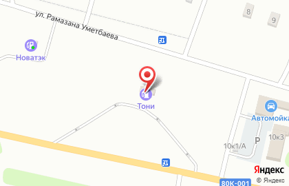 АЗС в Уфе на карте