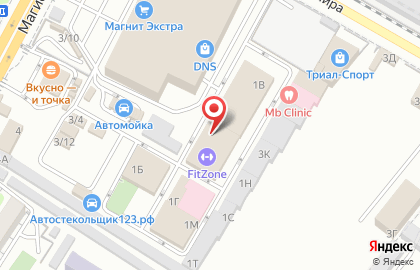 Салон мебели Макс в Новороссийске на карте