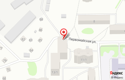 Магазин-бар Жигули на Первомайской улице на карте