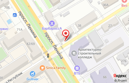 Магазин белья из бамбука в Октябрьском районе на карте
