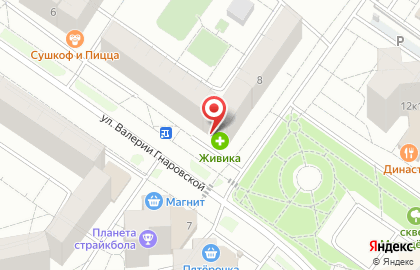 Аптека Живика в Тюмени на карте