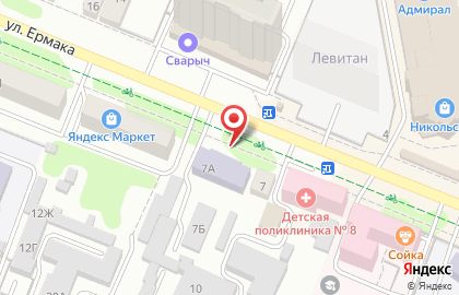 ИвГУ, Ивановский государственный университет на карте