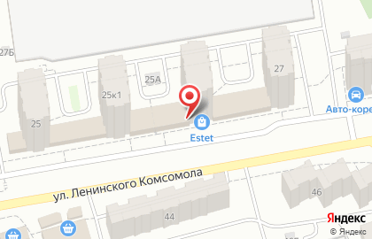 Интим-магазин Эролайф на улице Ленинского Комсомола на карте