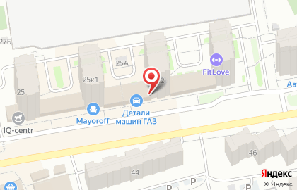 Интим-магазин Эролайф на улице Ленинского Комсомола на карте