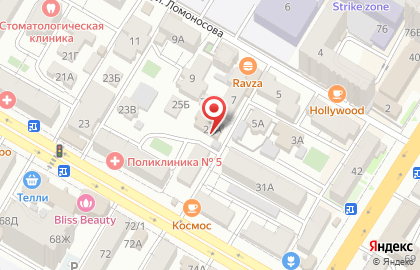 Гостиница Леон на карте