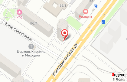 Клининговая компания Территория чистоты в Октябрьском районе на карте