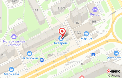 Маникюрный магазин Hameleon на Иркутском тракте на карте