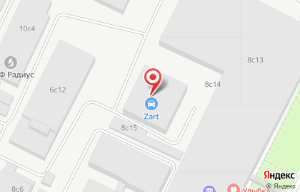 Тюнинг-ателье Z`art на Панфиловском проспекте на карте