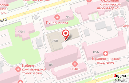 Столовая в Перми на карте
