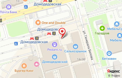 Магазин фастфудной продукции на Ореховом бульваре на карте