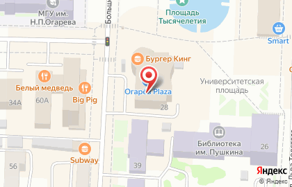 Барбершоп Барабас на улице Богдана Хмельницкого на карте