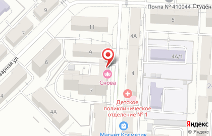Детский сад Моя Няня на карте