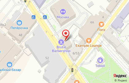 Барбершоп Brutal в Вахитовском районе на карте