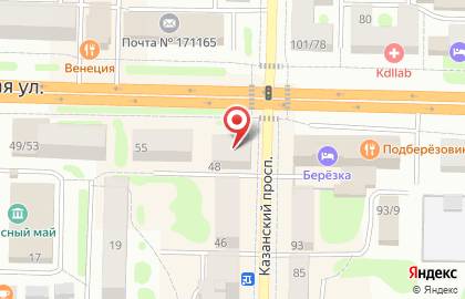 Ателье по пошиву одежды в Твери на карте