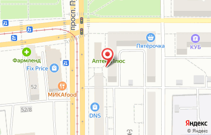 Медицинская компания Инвитро в Орджоникидзевском районе на карте