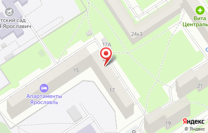 Общественная организация Всероссийское общество инвалидов в Ярославле на карте