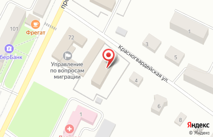 Отдел Уфмс России по спб и Ленобласти в Волосовском Районе на карте
