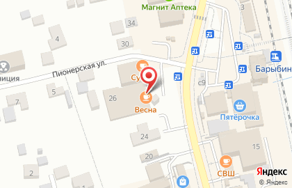 Кафе быстрого питания MixCafe на карте